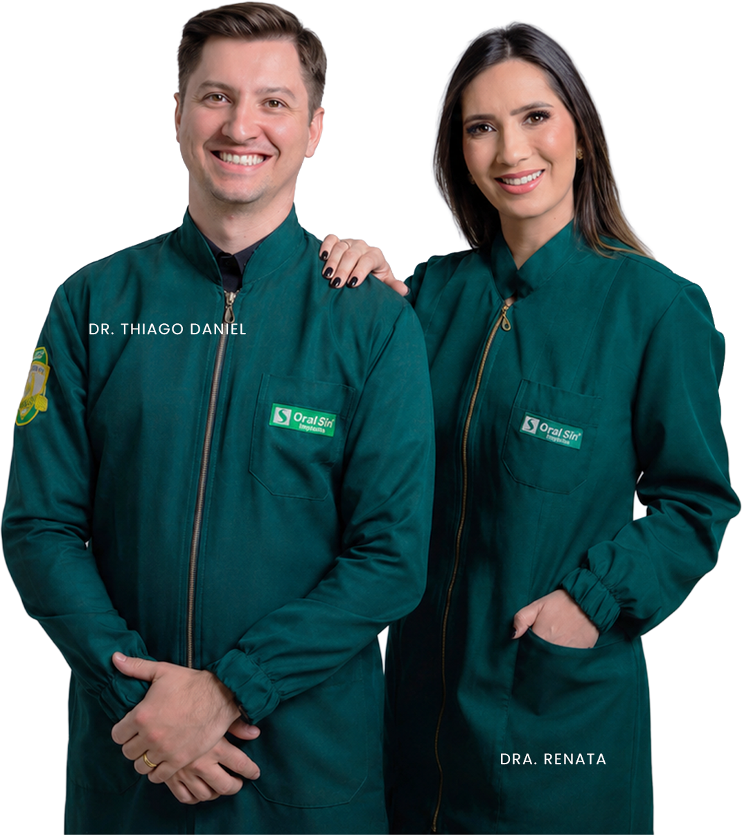 Dr. Thiago Daniel e Dra. Renata - Oral Sin Campo Grande